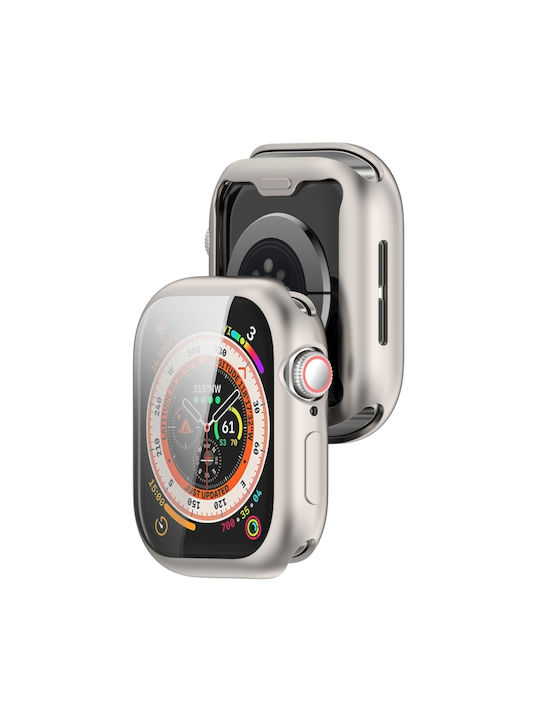 Watch Series Carcasă de Silicon Starlight pentru Apple Watch Seria 10 46mm