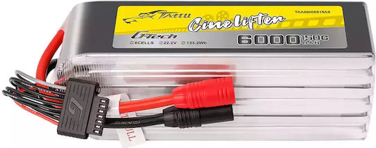 Tattu Cinelifter Li-Po Batterie 22.2V 6000mAh 150C 6S für RC-Fahrzeug