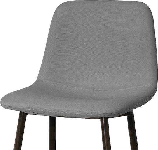 Табуретка Бар Grey Linen Fabric 43x40x103бр