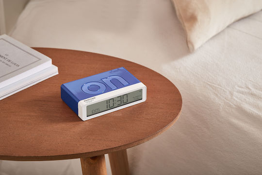 Lexon Tisch-Digitaluhr mit Wecker Blau LR157PT-B