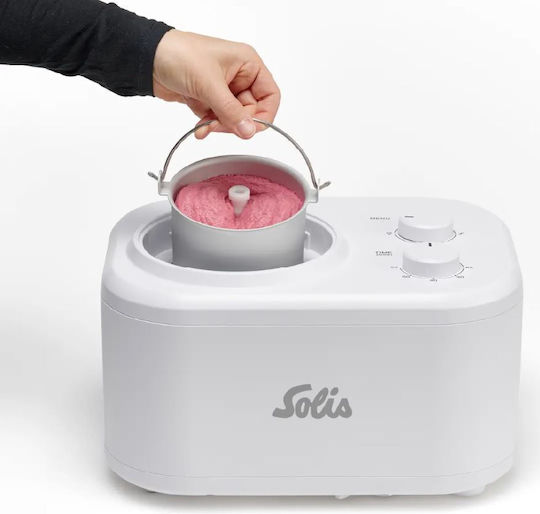 Solis Gelatissima Ice Cream Maker 1lt White