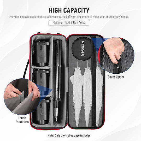 Neewer Camera Case with Wheels Size Small
