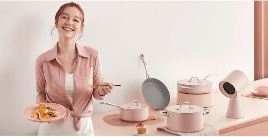 Ciarra Beyond Cookware Cookware Set Made Of Aluminum With Ceramic Coating 4 Pieces
