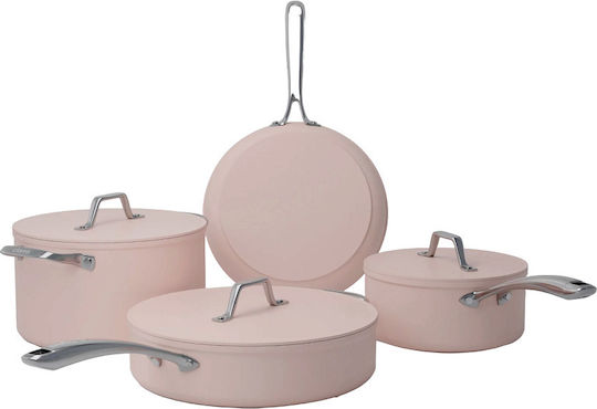 Ciarra Beyond Cookware Cookware Set Made Of Aluminum With Ceramic Coating 4 Pieces