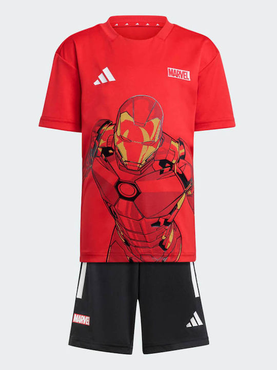 Kinder-Set mit Shorts Sommer 2Stück RED