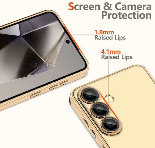 Tech-Protect Magflex Back Cover Silicon Auriu (Galaxy S25)