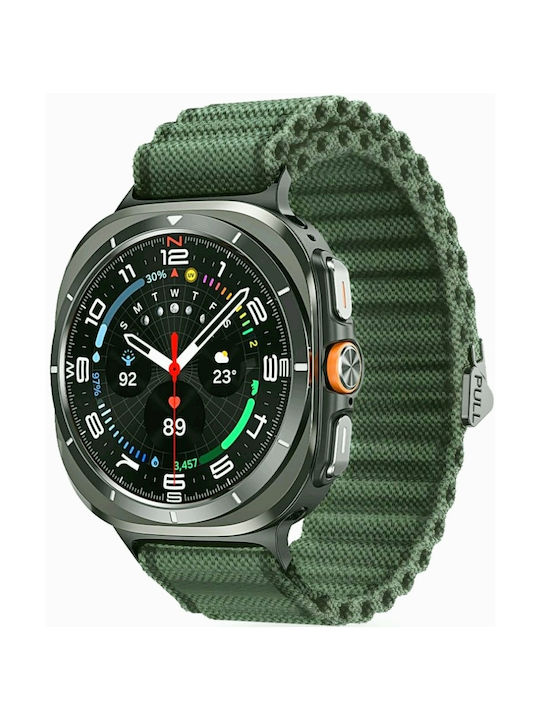 Tech-Protect Weave Pro Curea Tesatura Verde (Galaxy Watch Ultra)