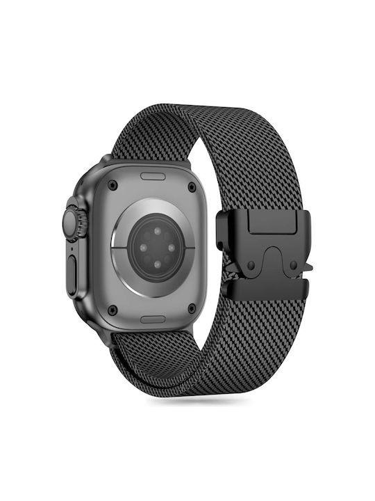 Tech-protect Milano Apple Watch 6 7 8 9 10 SE Ultra 1 2 44 45 46 49 mm Schwarz