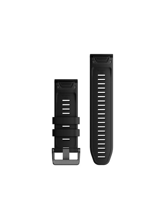 Garmin Quickfit 26mm Armband Silikon Schwarz (Fenix 3 / 5X / 5X Plus / 6X / 6X Pro / 7X / 7X Pro / 8 (51mm))