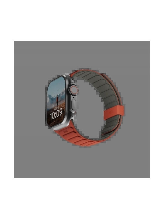 UAG Λουράκι Σιλικόνης Γκρι (Apple Watch 42/44/45mm/Ultra 49mm)