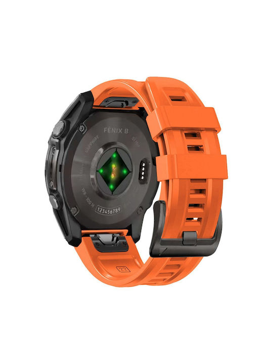 Tech-Protect Armband Silikon Orange (Garmin Fenix 5S, 5S Plus, 6S, 6S Pro, 7S, 8)