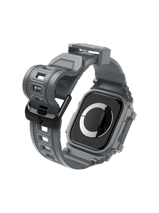 Spigen Rugged Armor Pro Λουράκι Γκρι (Apple Watch Series 10 46mm)