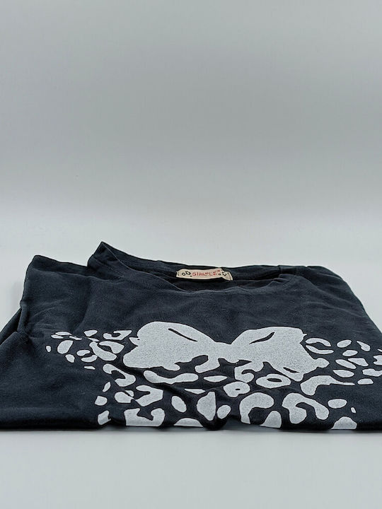 Damen T-Shirt black
