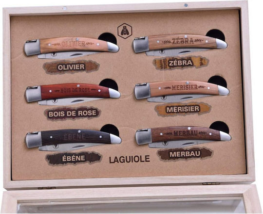 Σετ Σουγιάδων 68496 Set 6 Laguiole Knives