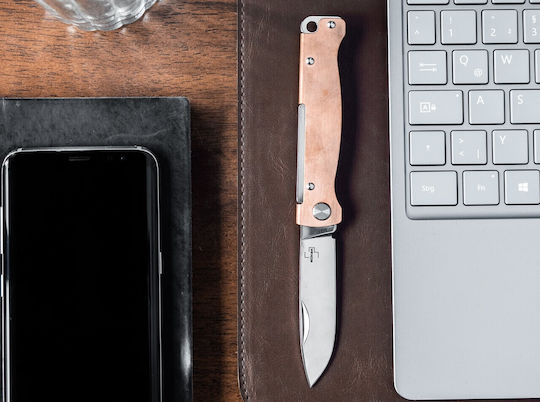 Boker Boker Plus Atlas Μαχαίρι Χάλκινο σε Θήκη