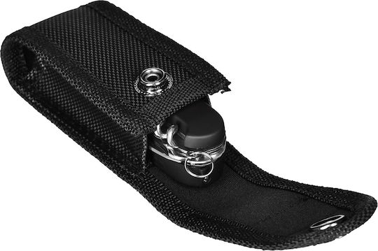 AZY Black Swiss Army Knife in Leather Sheath