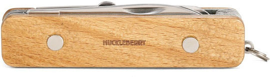 Kikkerland Ηucκlebεrry Taschenmesser Braun
