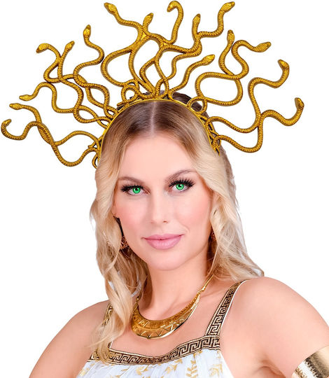 Karneval Stirnband Gold 1Stück