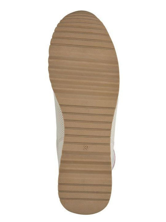 Γυναικεία Ανατομικά Sneakers Κρεμ