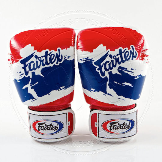 Fairtex BGV1 Mănuși de Box din Piele Sintetică pentru Competiție Multicolore