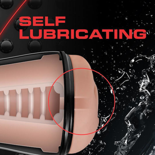 Blush M For Men Soft & Wet Pussy With Pleasure Ridges & Orbs Self Lubricating Masturbator BL-84023 1Stück
