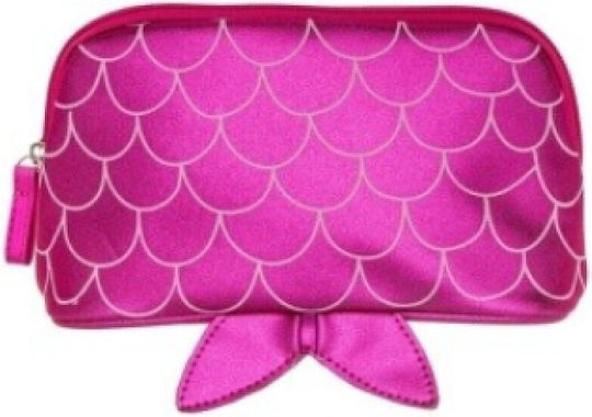 Stephen Joseph Shimmer Pouch Mermaid Κασετίνα Βαρελάκι Φούξια
