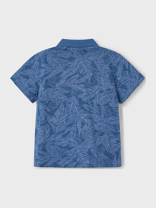 Kids' Polo Short Sleeve Sea Blue