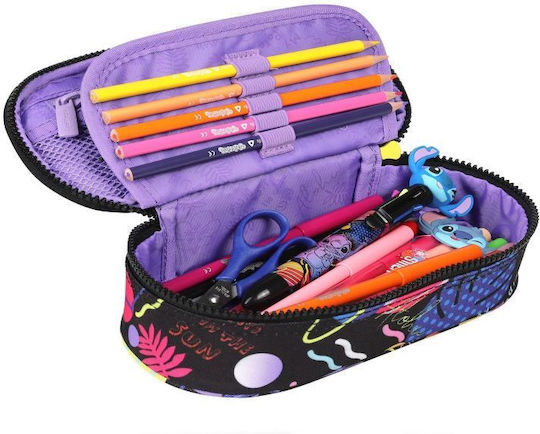 Coolpack Student Pencil Case Campus Stitch Black