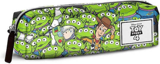 Karactermania Toy Story Pencil Case with 1 Compartment Green