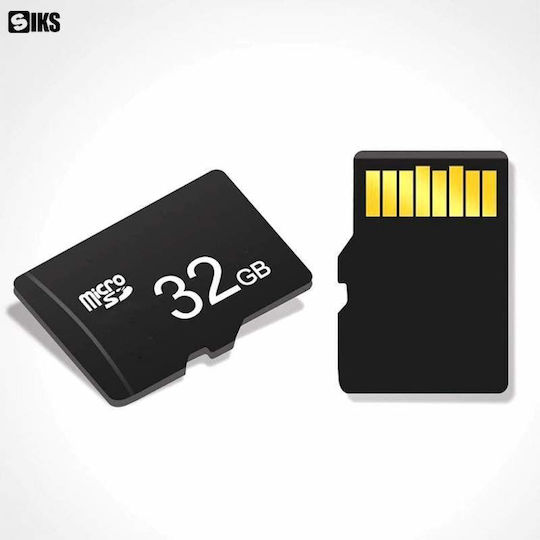 32 Gb Microsd Memory Card Siks Class 10 High Speed Compatible Camera Video Car Dvr Surveillance Camera Phone Laptop Tablet Without Sd Adapter Black
