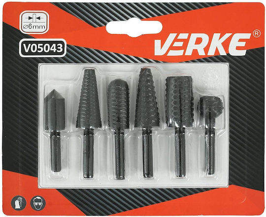 Verke Cutting Tool Set Tools for Metal \ Wood \ Aluminum \ Plastic 6pcs