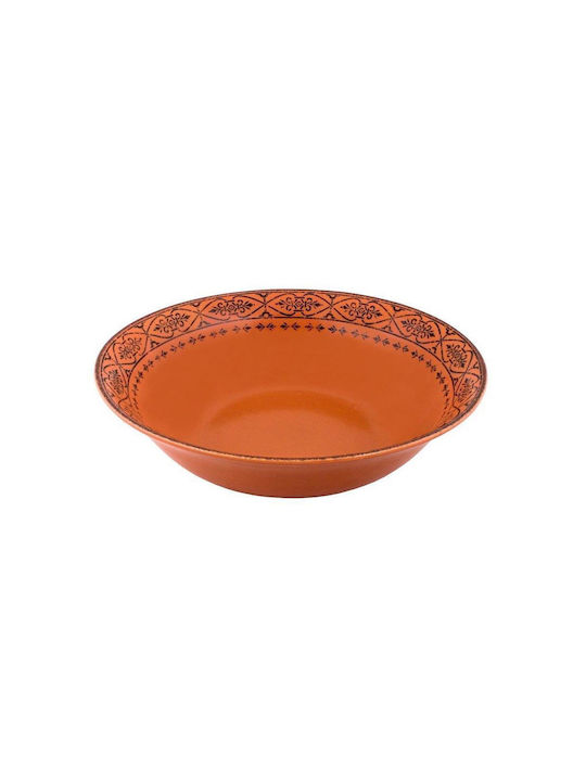 Oriana Ferelli Orange Porcelain Dinnerware Set 40pcs
