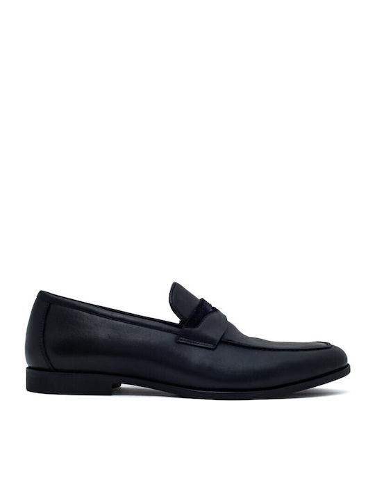 Men's Leather Moccasins Black