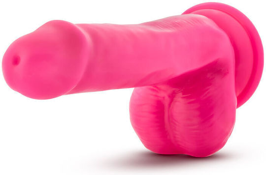 Blush Realistisches Dildo mit Hoden und Saugnapf Rosa 15cm