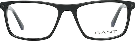 Gant Plastic Eyeglass Frame Black GA3150 001