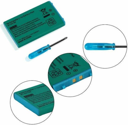 Bt-gh188 Επαναφορτιζόμενη Μπαταρία Nintendo Gameboy Advance Gba Sp 3.7v 850mah Oem