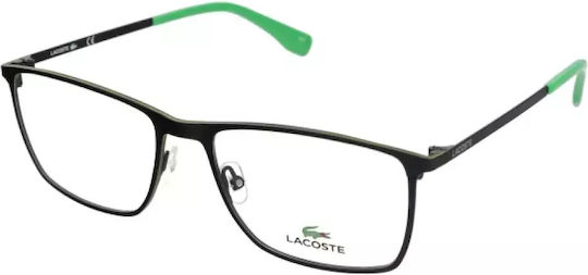 Lacoste Metallisch Brillenrahmen Schwarz L2223-001