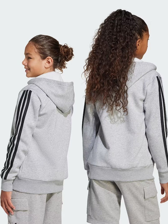 adidas Kids Sweatshirt Cardigan Essentials grey