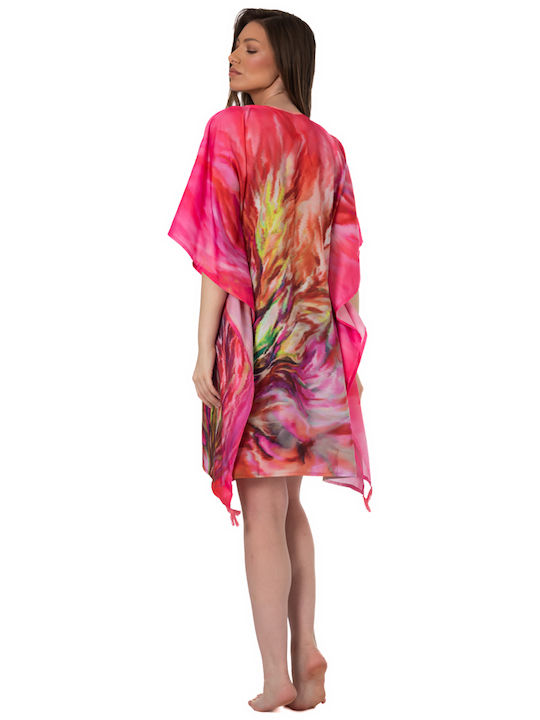 Indischer Kaftan Poncho Ar227-b Solo Me 90cm X 90cm Damen Einheitsgröße
