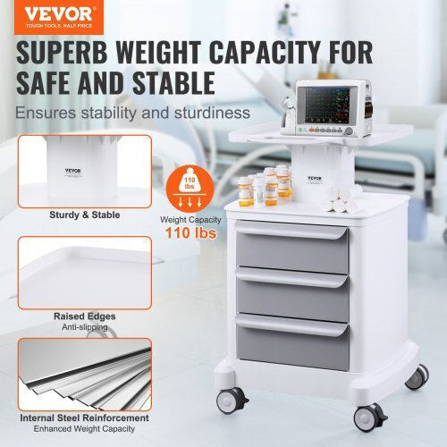 Vevor Τροχήλατο Τραπεζάκι Nursing SYSTCECKFBS4RMKUSV0