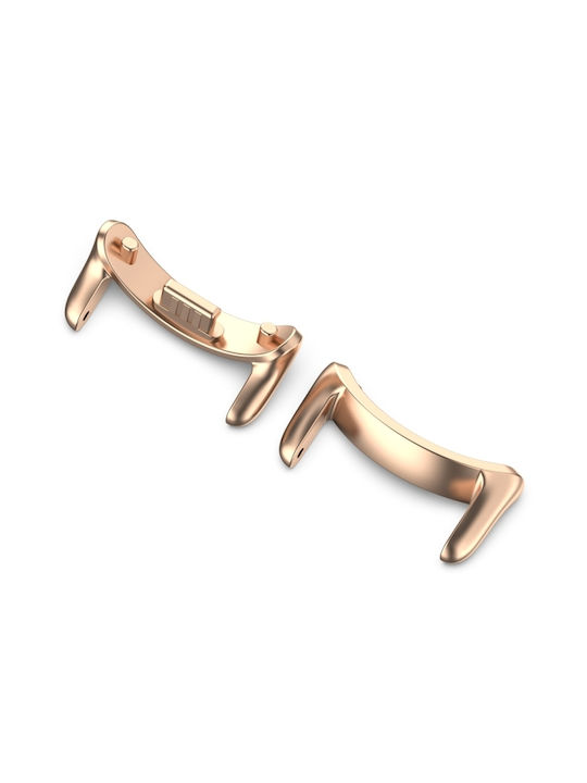 Xiaomi Smart Band 9 14mm 1 Paar Metall-Uhrenarmband-Verbinder Roségold