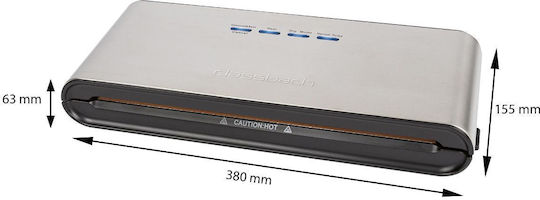 CLASSBACH Συσκευή Vacuum με Μέγιστο Μήκος Σφραγίσματος 300mm Αυτόματη Classbach