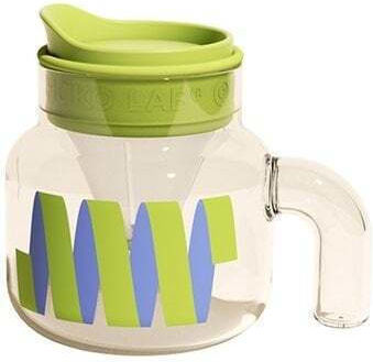 Chako Lab Chubby Slide Bottle 1100ml Διάφανο Πράσινο