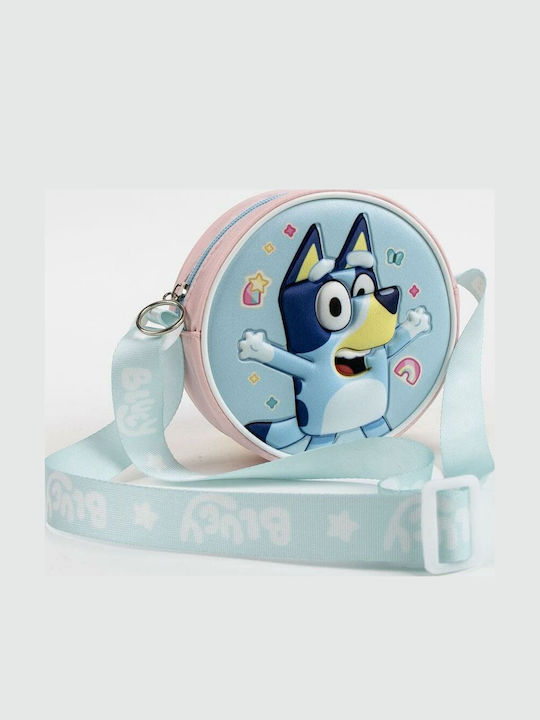 Bluey Kids Bag Shoulder Bag Blue 13cmx3cmx4cmcm