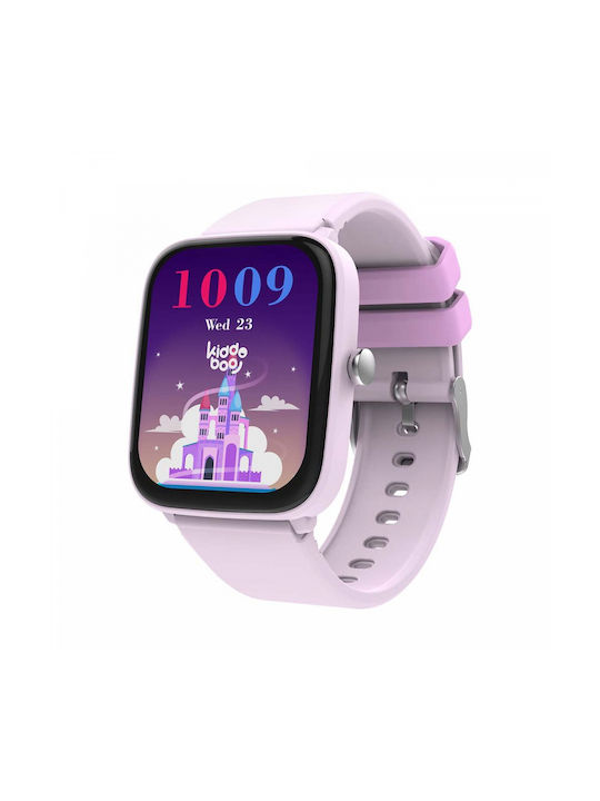 Kiddoboo Kids Smartwatch with Rubber/Plastic Strap Lilac