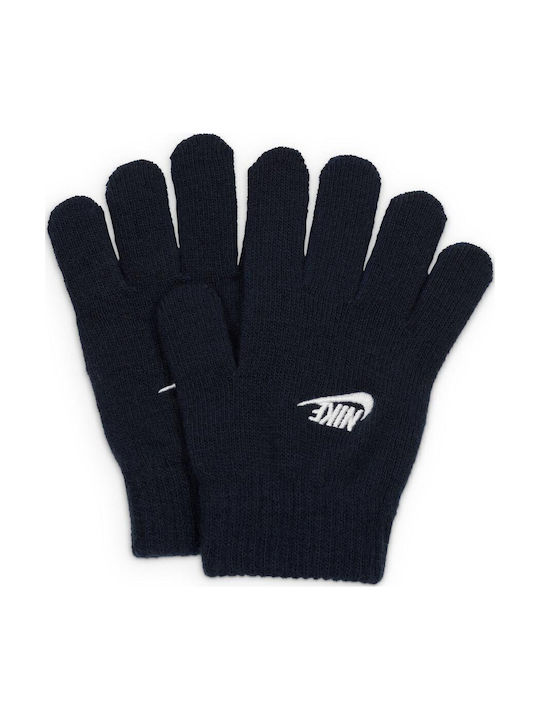 Beanie Set Căciulă Copil cu Mănuși Albastru