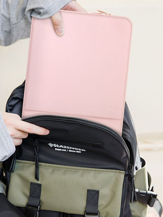 Tech-Protect Neopren Tasche für Laptop 13" in Rosa Farbe