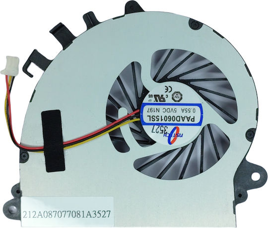Ανεμιστηράκι Laptop Gpu Cooling Fan Msi Gs72 Gs72 6qd Gs72 6qe Gs72 Stealth Pro Gs70 2od Gs70 2pe Gs70 2qe Gs70 Onc Gs70 Ms-1771 Ms-1773 Series Laptop Paad06015sl Oem Κωδ 80817
