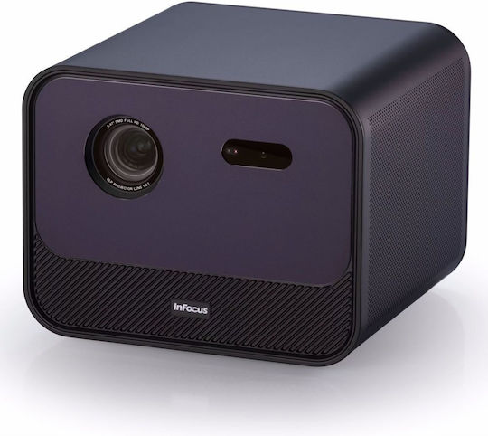 InFocus Crusader Grand Master IN3038SL Mini Projector DLP Full HD Λάμπας LED με Wi-Fi και Ενσωματωμένα Ηχεία