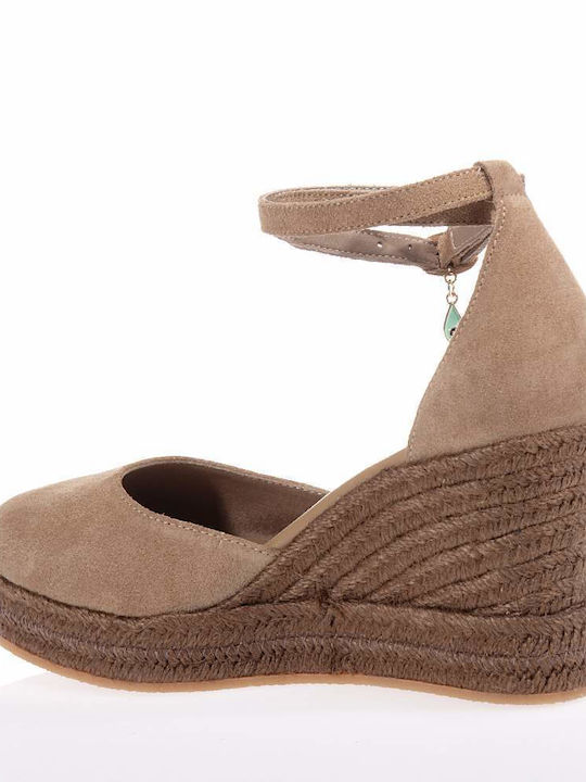 Komis & Komis Women's Platform Espadrilles Beige